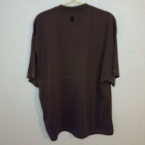 NEW-Marcelo Burlon- brown totem pole t-shirt - Size XXL - Picture 5 of 11